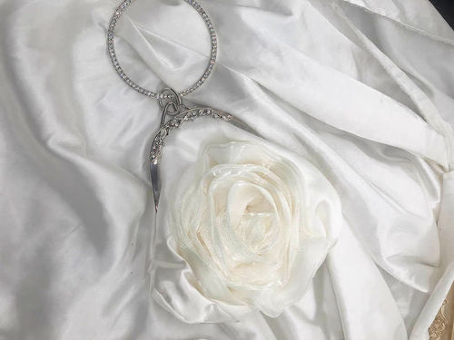 Frauen tasche VELOURS Klappe neue Koreanische blume Ketten Dame Schulter Taschen handtasche geldbörse abend kupplung taschen taschen: Metal griff