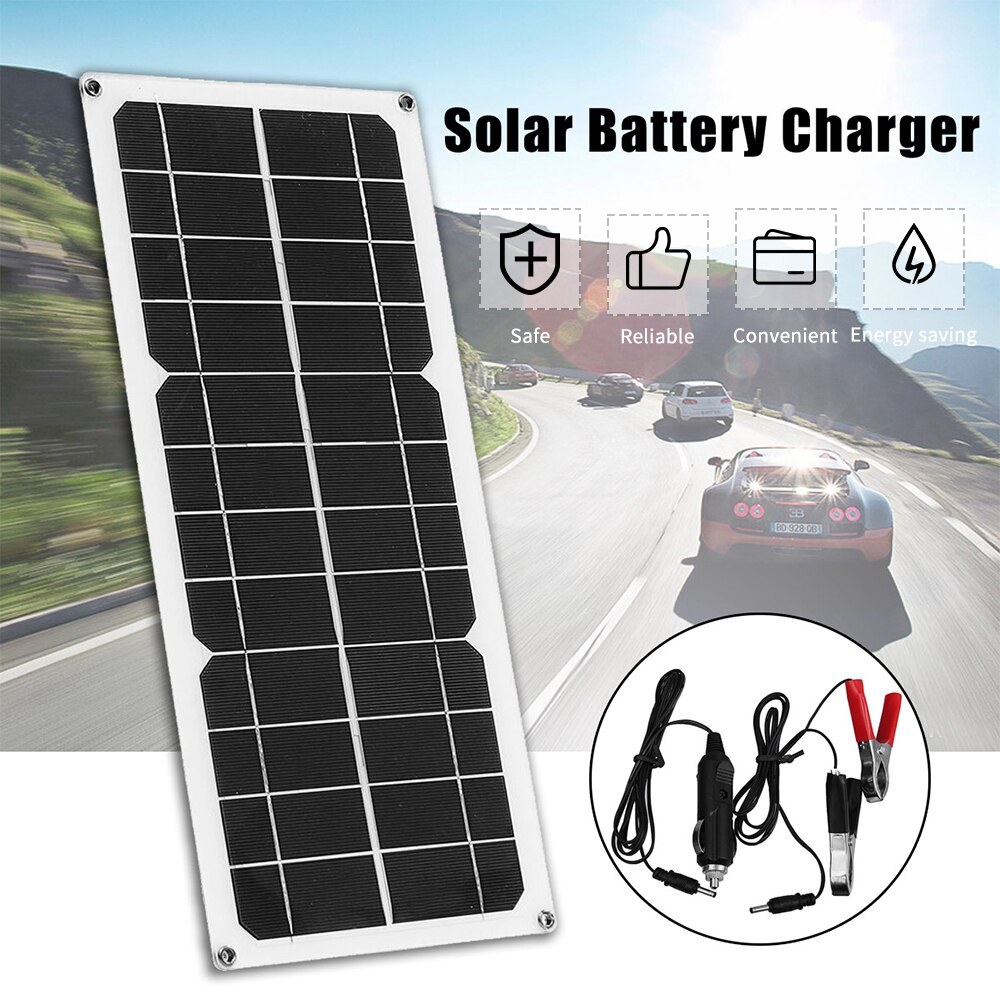 Oplader voor mobiele telefoon met zonnepaneel, 5 V, USB-laderset, outdoor rugzak, 6 W, met flexibel zonnepaneel, monokristallijn silicium, oplader, vermogen voor acculader, accu-opladen