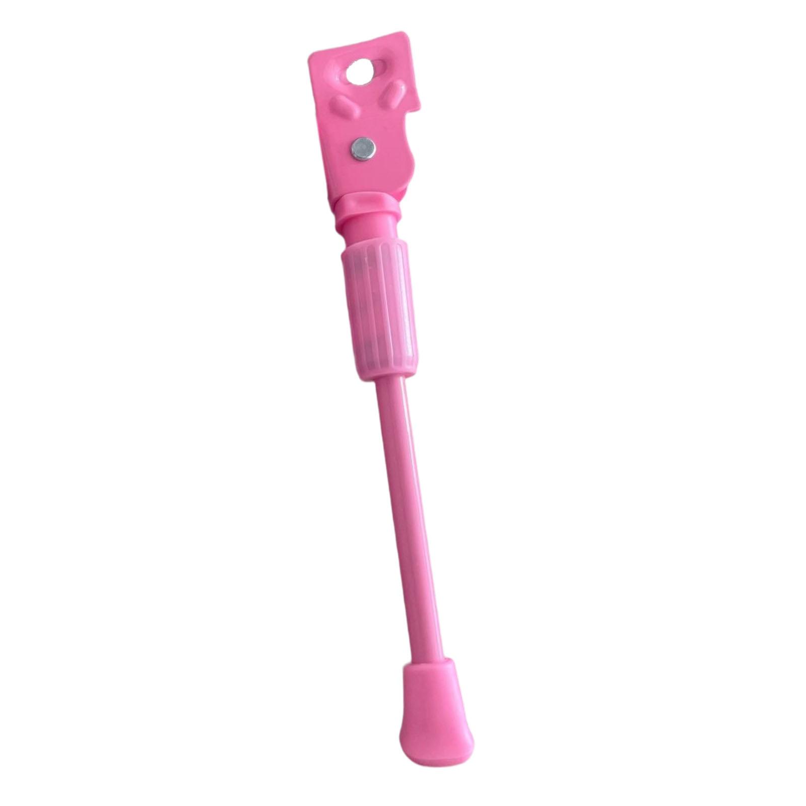 Soporte para bicicleta para niños, accesorios de Metal, soporte para estacionamiento, soporte trasero, rosa, no