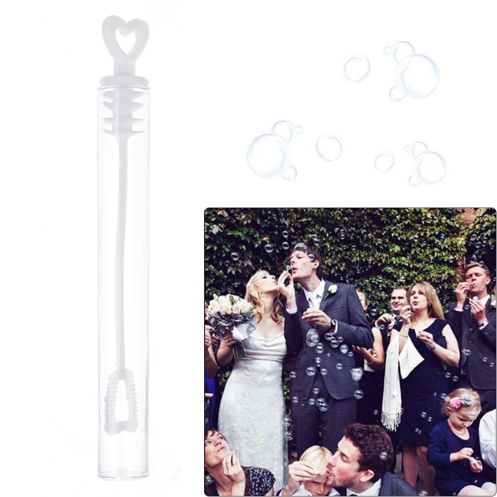 60Pcs Bubble Lege Flessen Hart Transparant Bubble Wedding Party Decoratie Zeep Prop Kids Grappig Speelgoed