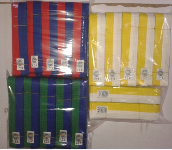 Ceinture ITF Taekwondo, 1.6m 1.8m