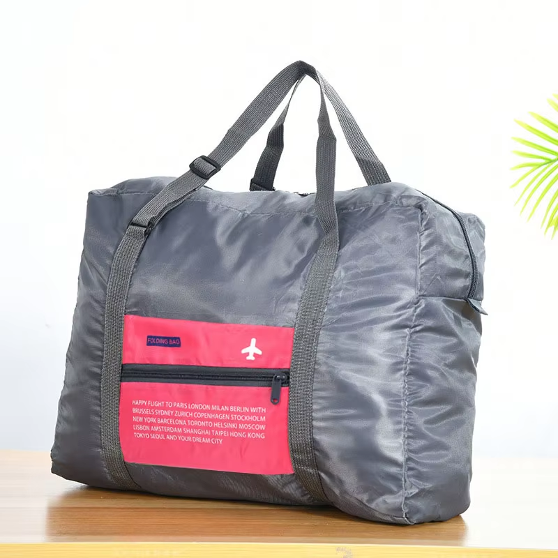 Nueva bolsa de equipaje de viaje impermeable plegable, bolsa de almacenamiento de equipaje de gran capacidad, bolso de viaje para equipaje de embarque, adecuado para bu