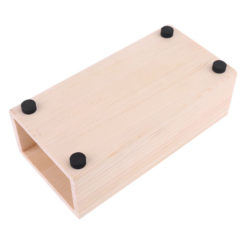 Diapason en alliage d'aluminium 440Hz pour l'expérience physique avec maillet et Bases en bois B85C