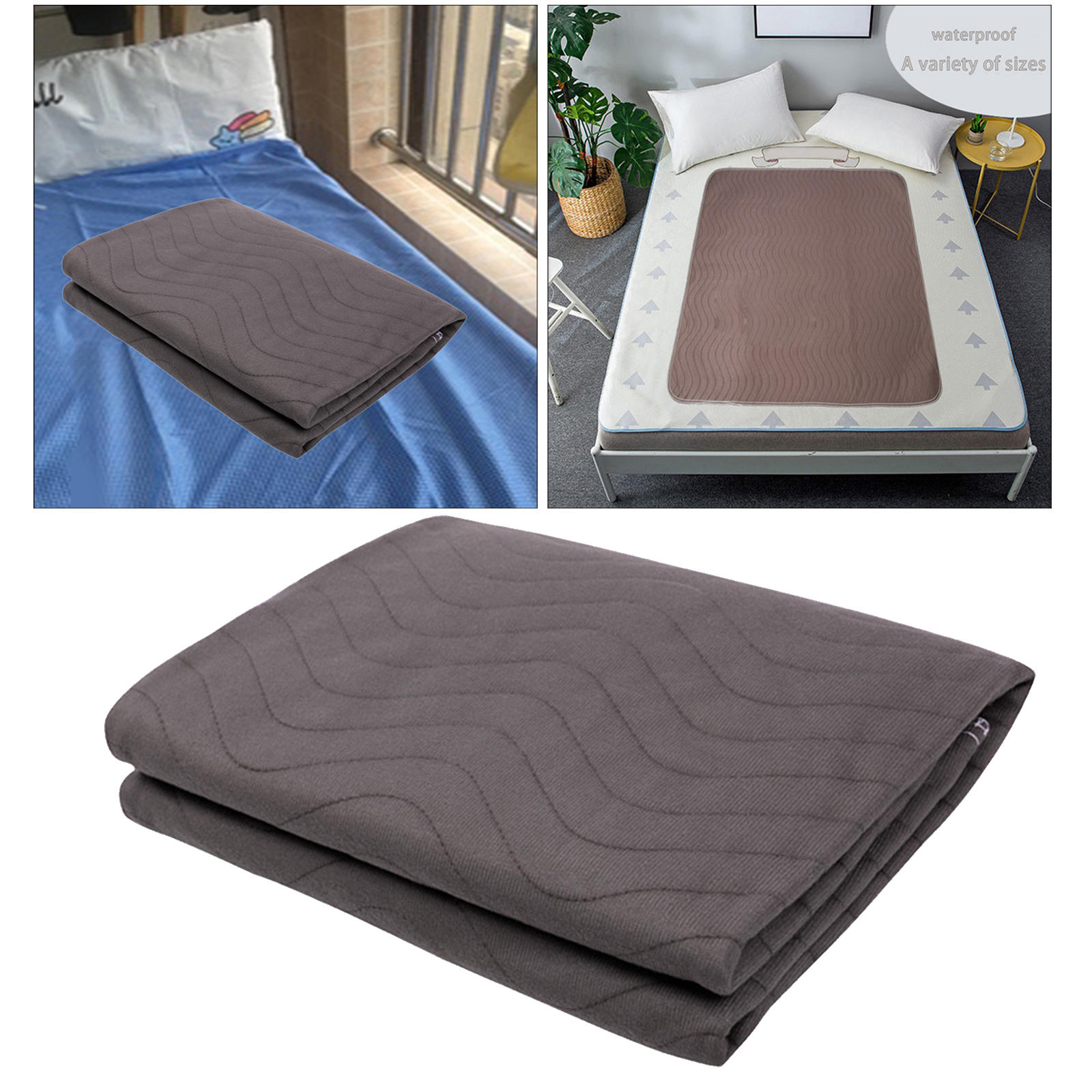 Coussin de lit pour Incontinence, coussin de chaise, protecteur imperméable lavable pour déversements d'urine, fluides, sous-vêtements en caoutchouc pour adultes, pipi à langer