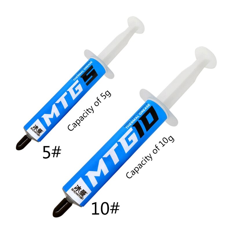 MTG5 / MTG10 CPU GPU Thermal Paste Heatsink Paste High Performance Thermal Compound for All Coolers High Durability