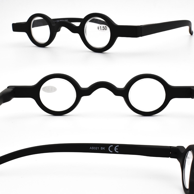 Beste Leesbril Voor Mannen Vrouwen Ronde Verziendheid Retro Brillen Kleine Frame Vintage Vergrootglas Eyewear + 1.50 + 2.00 + 2.50