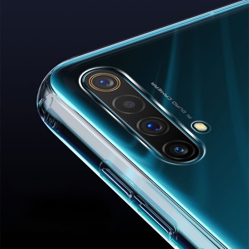 Funda de silicona ultrafina para teléfono móvil OPPO Realme X3 S SuperZoom 5G, funda trasera de teléfono móvil 360 transparente a prueba de golpes