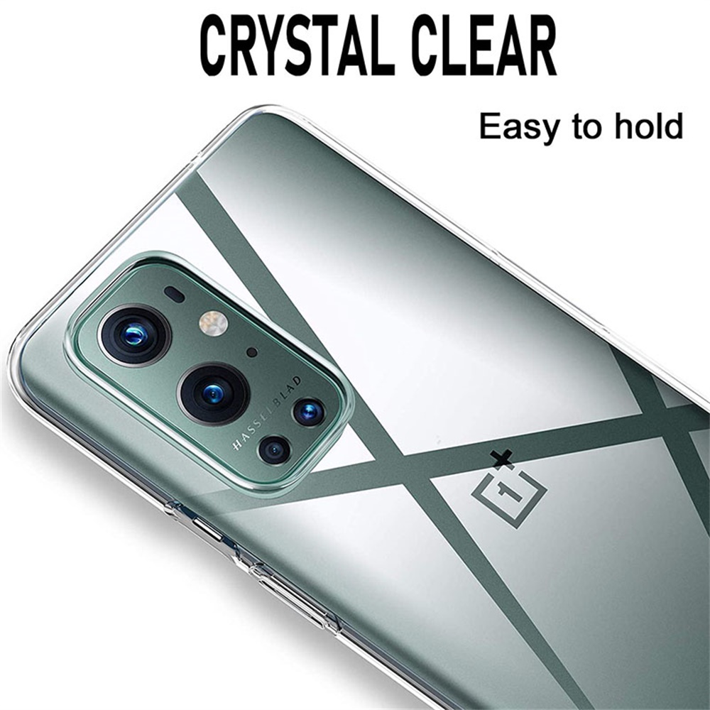 Kristall Klar Telefon fallen für Oneplus 9 / 9 Profi / 9R 5G Silikon dünn Einem Plus 9Profi Oneplus9 transparent Einfachheit Zurück Abdeckung