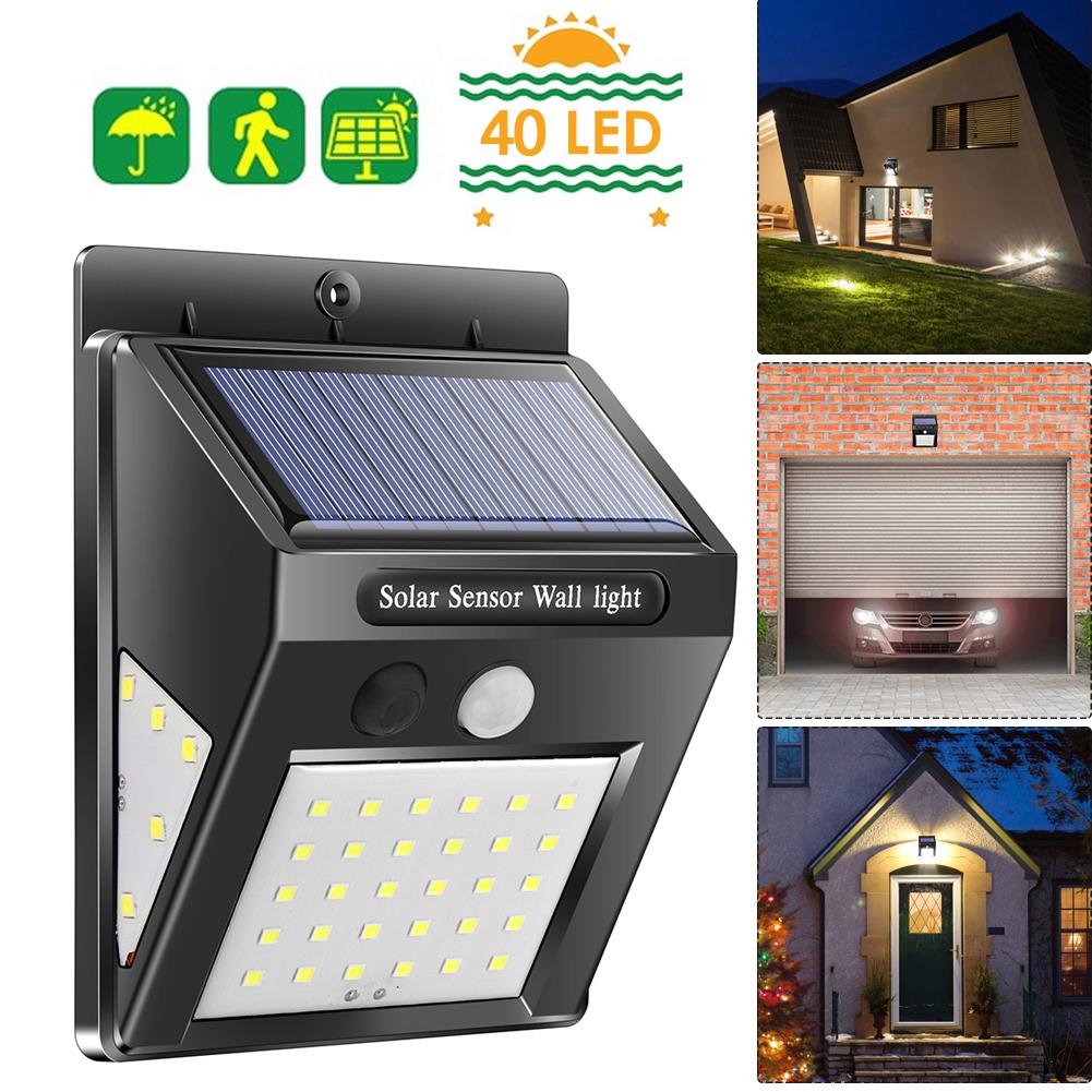 30/40LED Solar Light Motion Sensor Waterdicht Yard Path Outdoor Tuin Lamp Voor Tuin Decoratie Straat Lantaarn