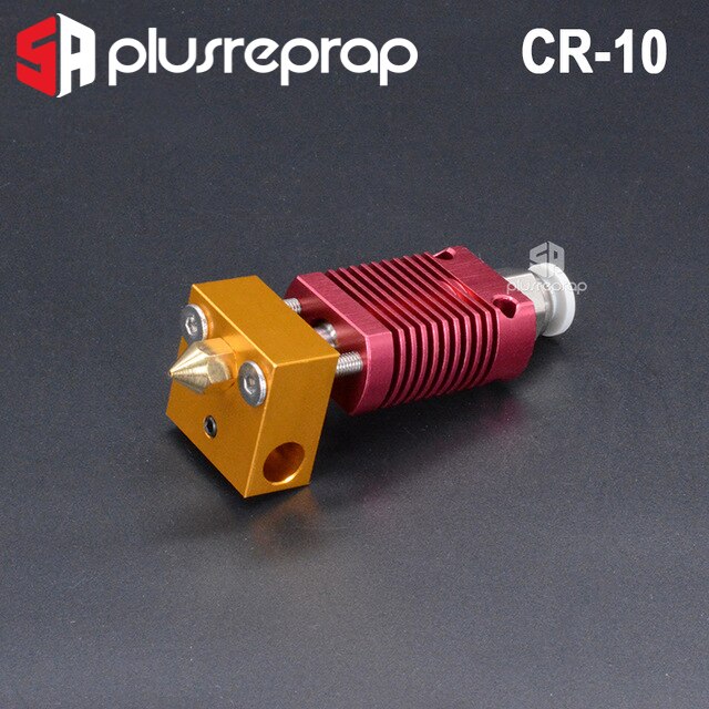 3D Drucker Teile Extruder Hotend Bausatz Aluminium Wärme Block Mk8 Düse Ohne Heizung Thermistor für Ender-3/CR-10/CR 10S Profi: CR-10