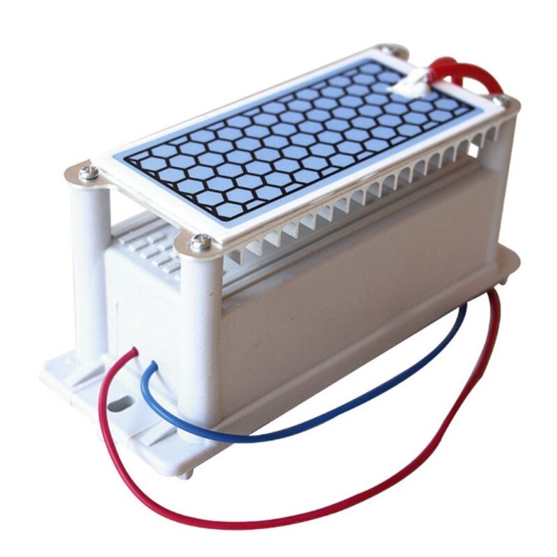 2pcs/set Ozone Generator Accessories Honeycomb Blue Film Coated Ozone Ceramic Sheet Long Life Aluminum Plate