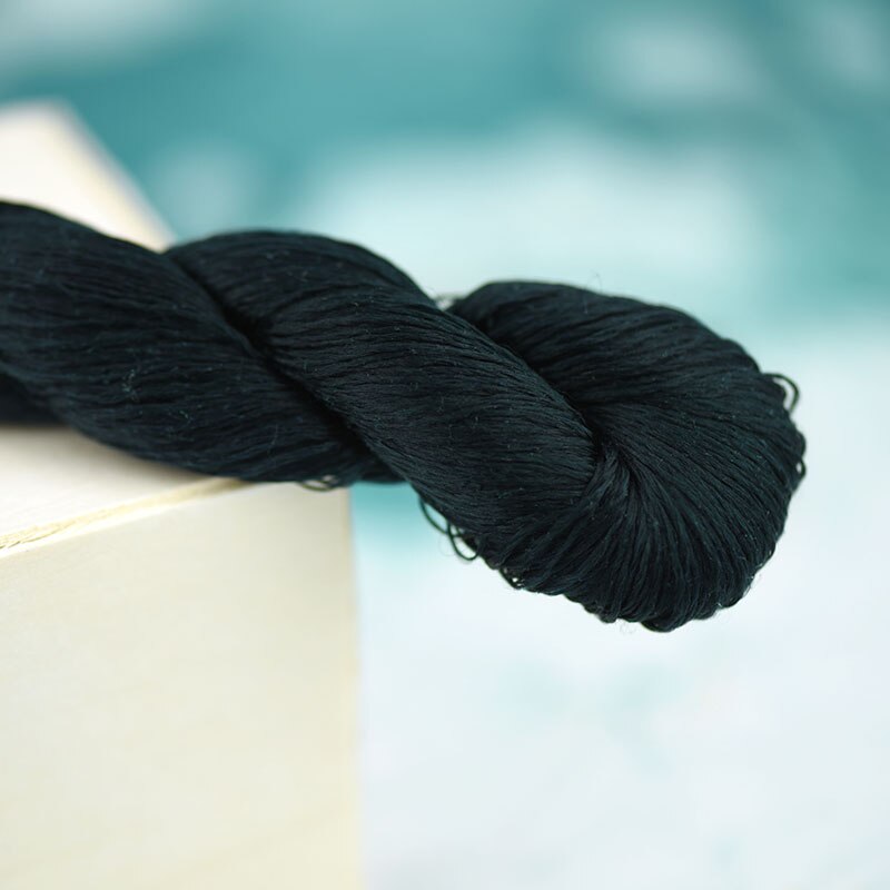 silk embroidery thread / 100% silk thread /hand embroidery embroider cross stitch/mineral green/7 gradient color: 7