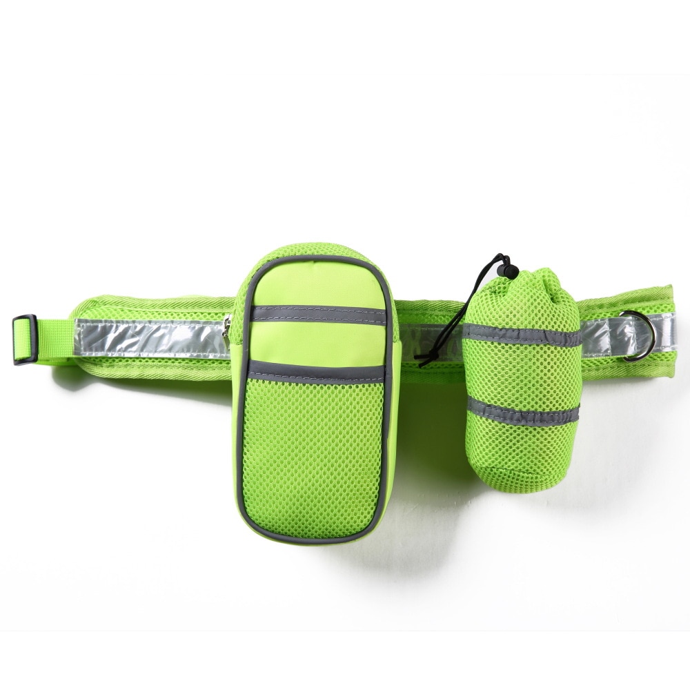 Handsfree Pet Hond Kat Running Jogging Gewatteerde Taille Riem Reflecterende Strip Elastische Leash Perfecte Walking Training Hondenriem Set