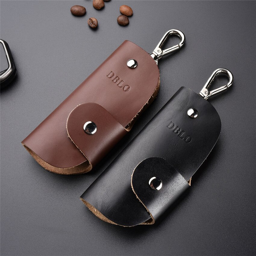 neue Einfache Männer Schlüssel Halter PU Leder Schlüssel Veranstalter Keychain KeyBag Auto Haushälterin Frauen Key Wallets Car Schlüssel fall