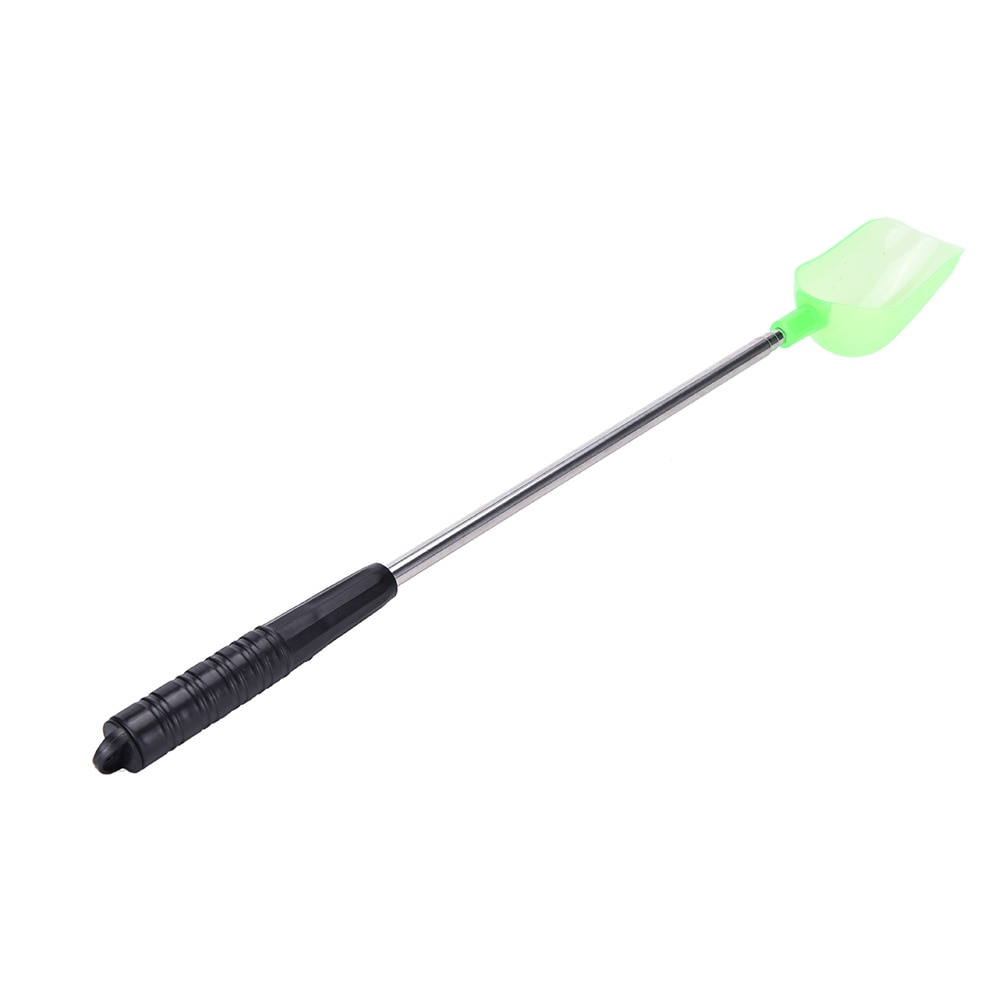 Adjustable Baiting Throwing Spoon With Handle Metal Throw Stick Carp Fishing Fish Bait Tackle Tool 100x12cm