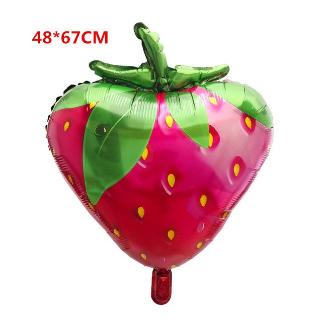 Ballon en feuille d'aluminium, Fruit, pastèque, ananas, Cactus, flamand rose, pour fête d'anniversaire, mariage, , Festival, jouet décoratif: Saphir profond