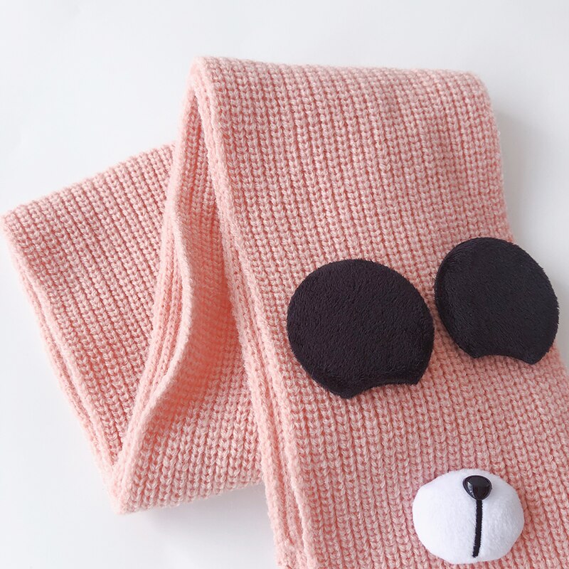 Herfst Winter Baby Gebreide Sjaal Zachte Warme Kids Jongens Meisjes Halsdoek Kinderen Hals Sjaals