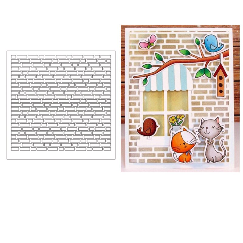 6x6 pouces nuage pochoir bords herbeux, rayons rayonnants fond pochoir aérographe peinture Art bricolage décor ferraille réservation Album artisanat: MB0007G1