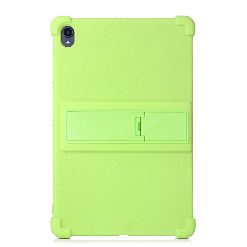 For Lenovo P11 Case Kids Silicon TB-J606F 11 Inch Silica Tablet Stand Cover for Lenovo P11 Pro TB-J706F 11.5 Inch Soft Shell: Green   / For P11 TB- J606F
