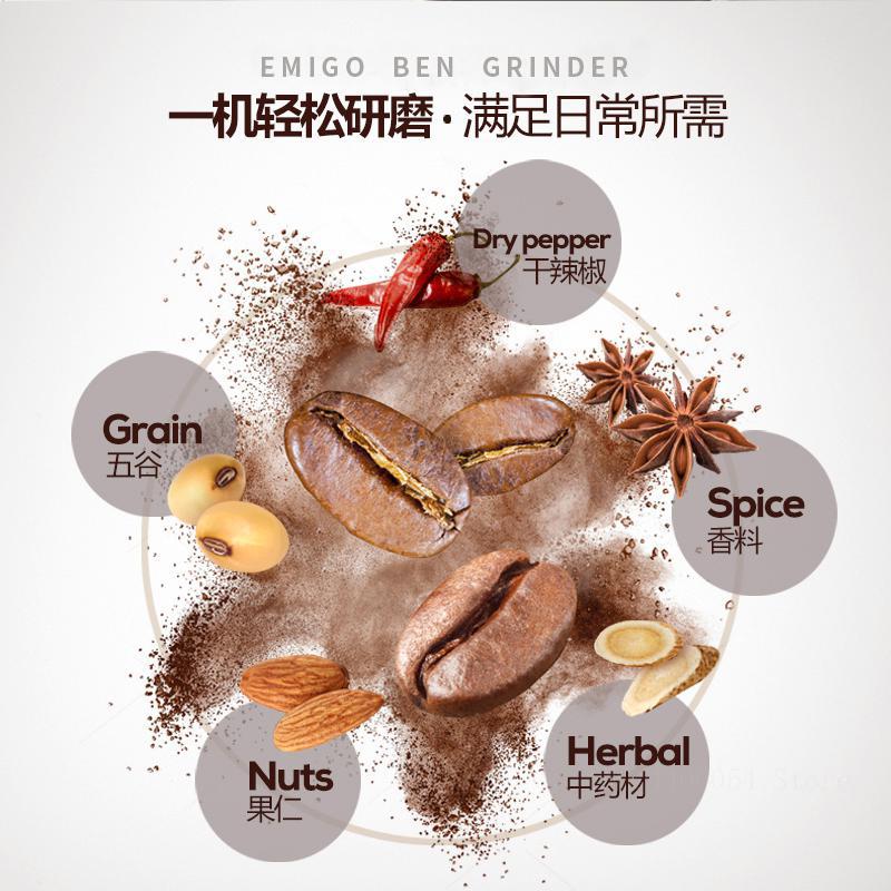 220ml Coffee Grinders Blender Machine Cafetera Maker Espresso Cafetera Bean Kahve Makineleri Roaster kitchen Mixer