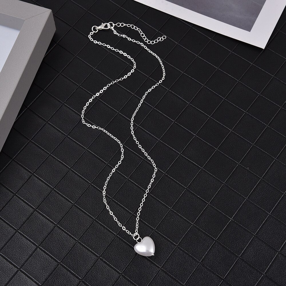Women Necklace Choker Pearl Necklace Statement Ladies Collares Gold Color Alloy Jewelry Birthday чокер: LYN191B