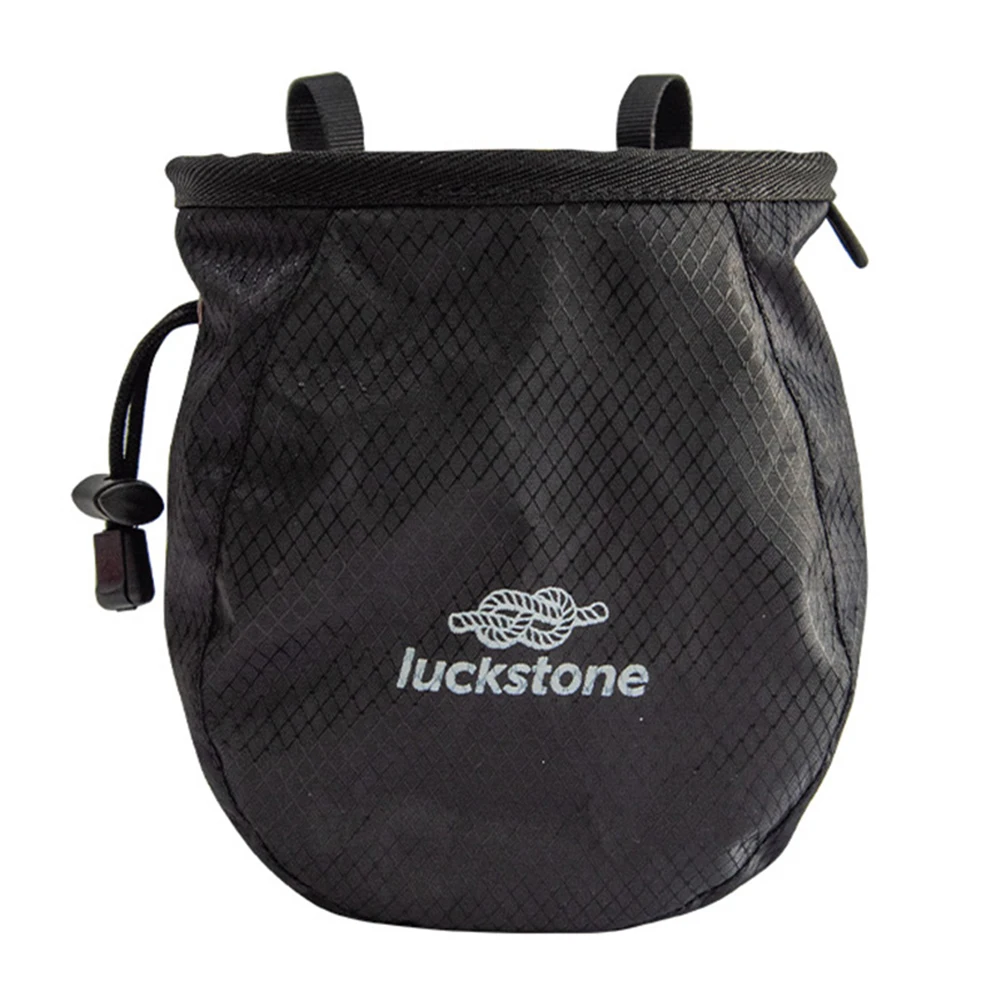 Sac de poudre de magnésium pour l'escalade, sac de craie en polyester imperméable, stockage réglable, levage de paquet WePackage: Rouge