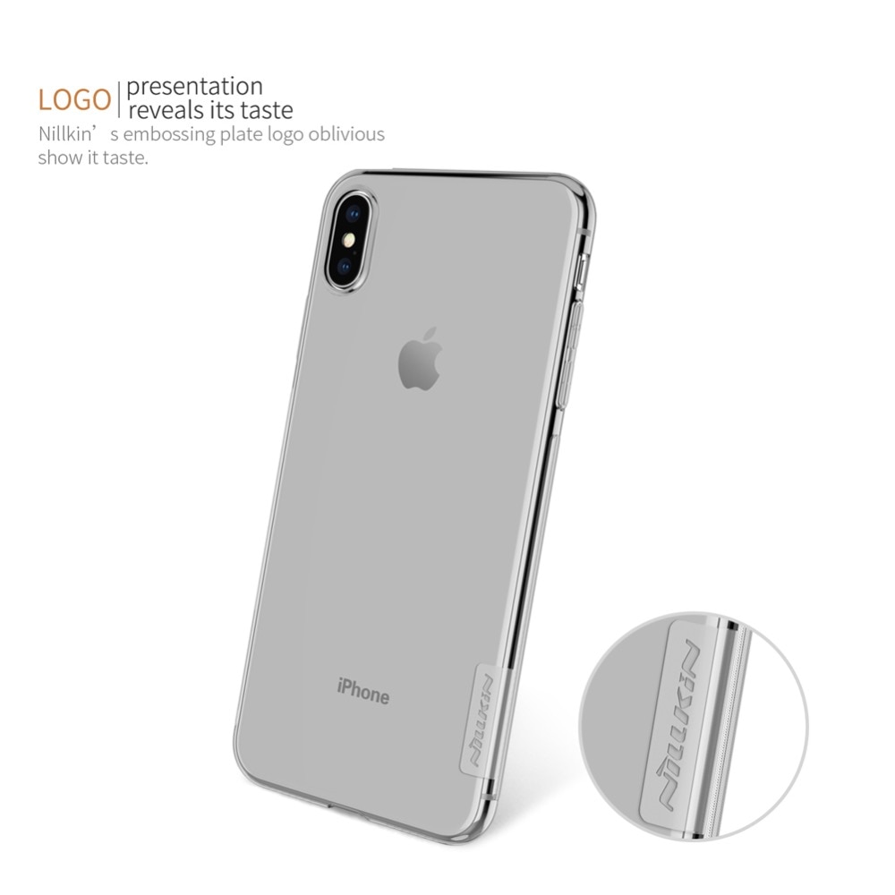 For iPhone XR Case Nillkin Nature Series Clear Casing Soft TPU Case For iPhone 11 Pro Xs Max XR 6 6S 7 8 Plus SE Cover