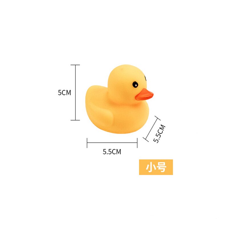 Klinkende Rubber Vinyl Eend Training Hond Kat Hond Tanden Baden Speelgoed Huisdier Speelgoed Kleine Gele Eend Honden Huisdieren Accessoires: small