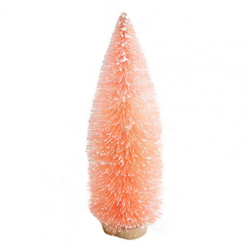 Mini sapin de noël de couleur rose Stable, décoration universelle, petit arbre de noël: Pink 25cm