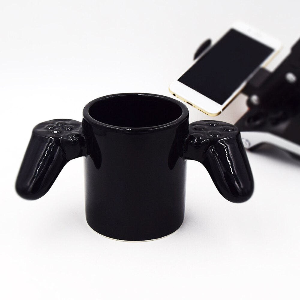 3D Game Over Coffee Mug Game Controller Handle Mug Ceramic Cup Milk Tea Mugs Game Boy Birthday Christmas