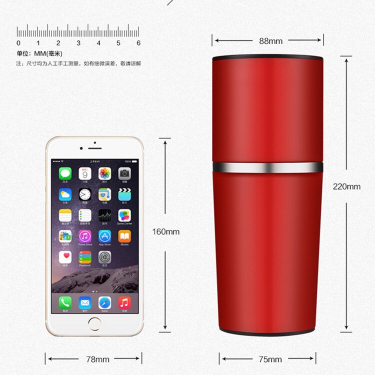 Manual Coffee Maker Hand Pressure Portable Espresso Machine Cafetera Pressing Bottle Pot Cafe Tool For Outdoor Travel Use