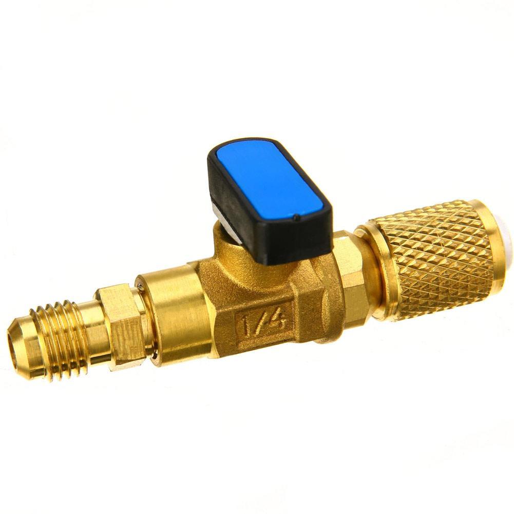 Refrigerant Plus Fluorine Ball Valve Adding Ball Valve Control Valve R22 Control Valve Dosing Ball Valve