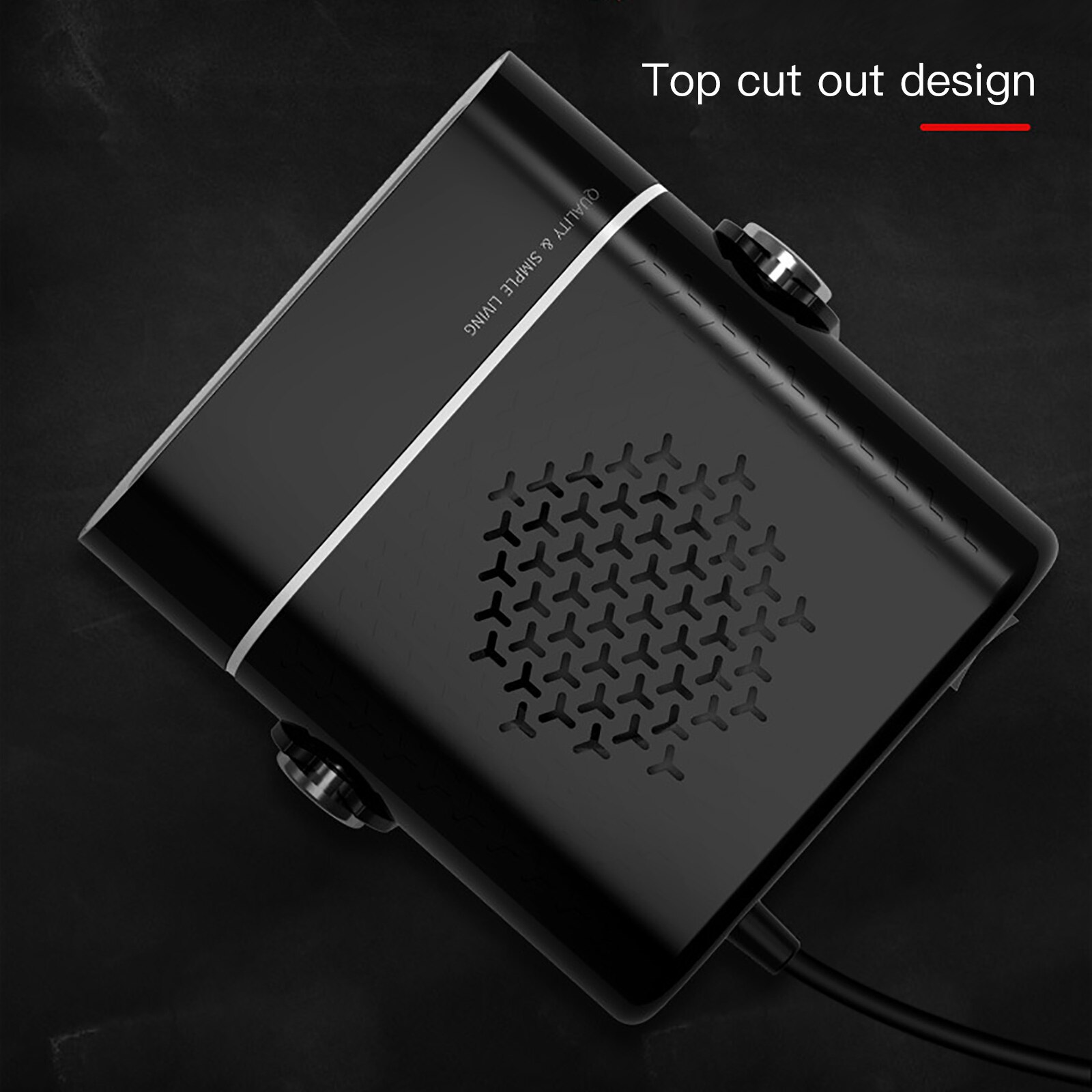 Car Heater Car Interior Heater Mist Eliminator Electric Portable Adjustable 12V DC Universal 12V Cooling Accessories Fan Window