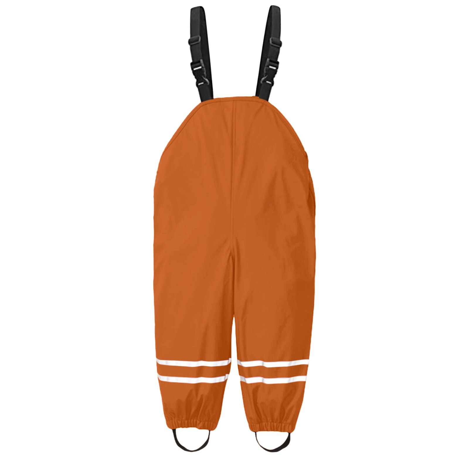 Regenlatzhosen für jungen und mädchen, winddicht, wasserdicht, schlammanzug, wasserdichte regenhosen, kinderoberbekleidung, kinderoutfits: Orange / 1-3 jahre