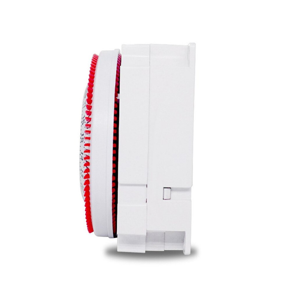 Temporizador mecánico 250V contador de tiempo recordatorio 15min 24h cocina cuenta atrás controlador de ahorro de energía interruptor de sincronización Industrial