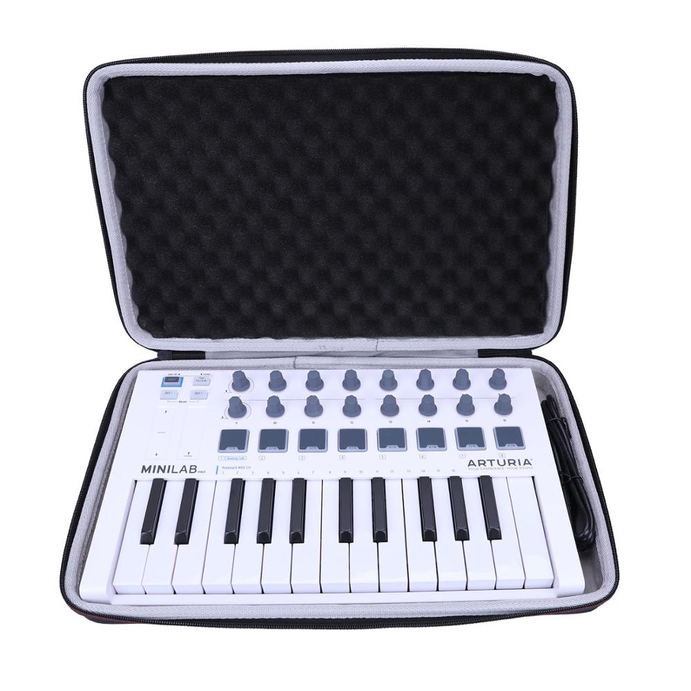 Ltgem eva hard case til arturia minilab mkii 25 slim-key controller