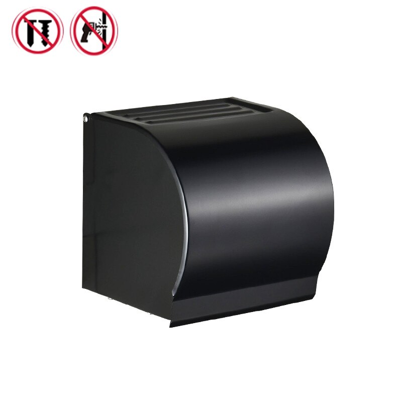 Bathroom tissue box free punching toilet paper towel holder toilet paper tray paper box paper tube box toilet paper rack