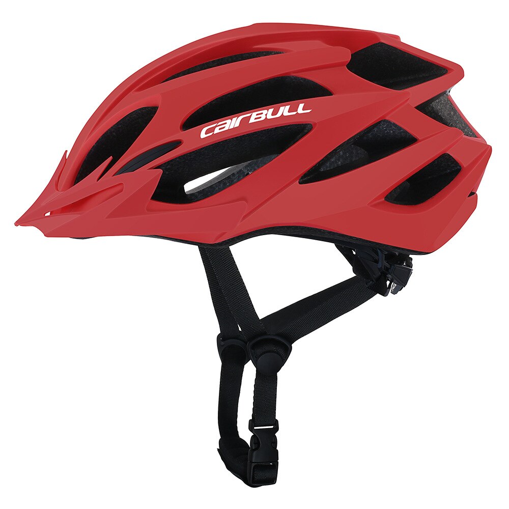 X-tracer cykelhjelm mtb mountainbike cykel sikkerhed ridehjelm ultralet åndbar billig cykel sport hjelm: Rød