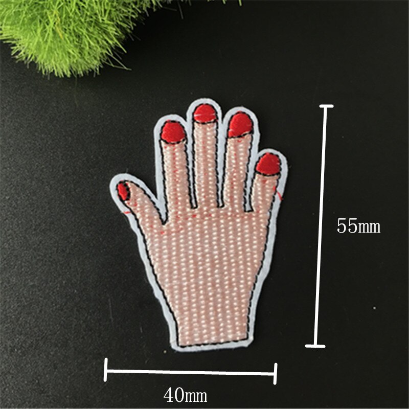 Sewing Clothes Patch Iron On Embroidery Patches Hotfix Applique Motifs Sew On Garment Stickers fish monkey horse Cool: number162