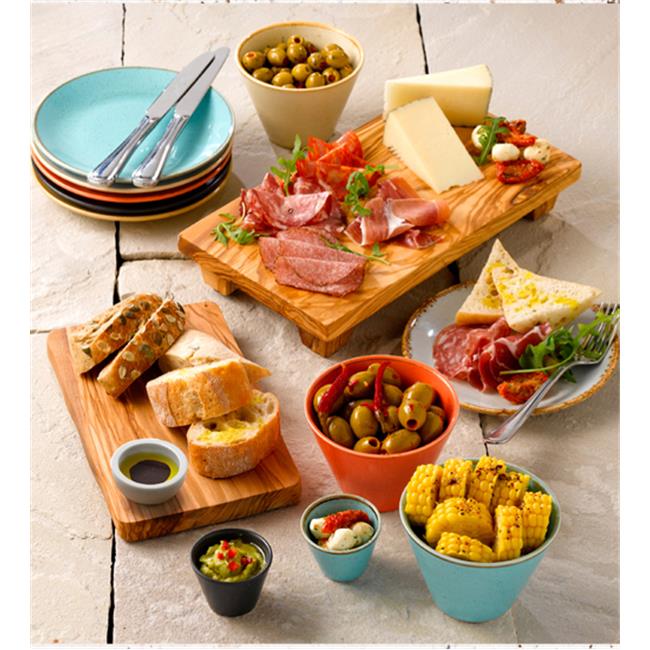 Porland seizoenen grijze trog plaat 19cm