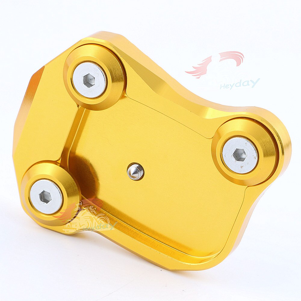 support plate foot side bracket extension pad for Honda CB650F: Gold