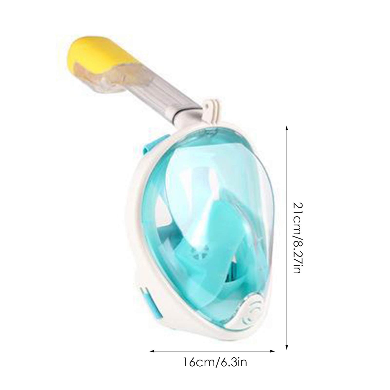 Diving Mask Underwater Scuba Anti Fog Full Face Snorkeling Respiratory Swimming Dive Kids Safe Diving Equipment: 4