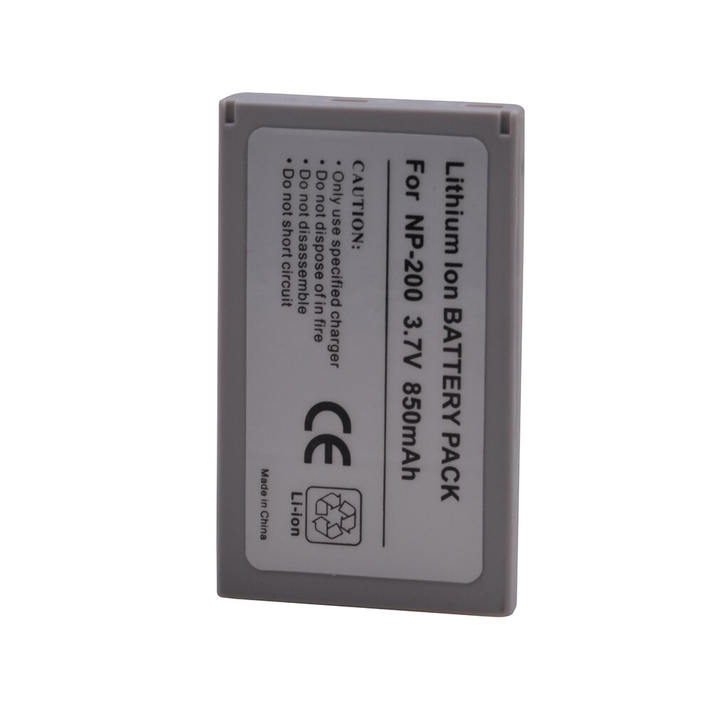 2 Pcs NP-200 Battery 850mAh 3.7V NP 200 NP200 Digital Camera Battery for KonicaMinolta DiMAGE Xg X Xi Xt Biz X20 X21 Camera.