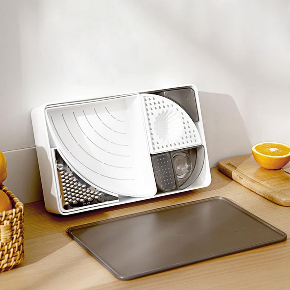 Sales! Groentesnijder Geen Gedoe Antislip Pp Vers Houden Doos Groentesnijder Voor Fruit