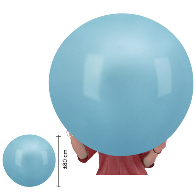 AGORA Globo extra grande de 80cm para: AZUL