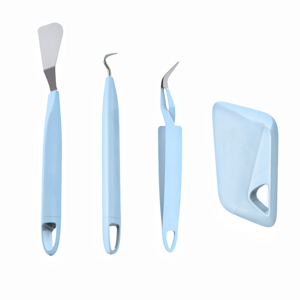 Vinyl Weeding Tool Kit, Basic Tool Kit for Cricut and Silhouette, Siser, and Oracal Vinyl: Gold