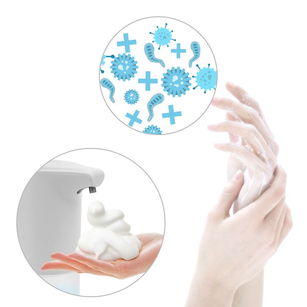USB Charging Hand Sanitizer Smart Foam Machine Touchless Automatic Soap Dispenser Portable Infrared Sensor Foam Soap Dispenser