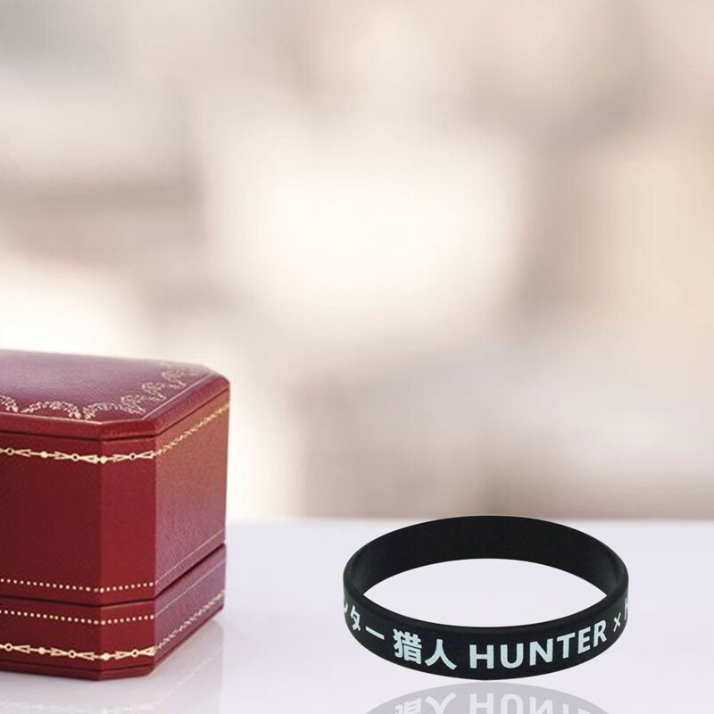Hunter×hunter Siliconen Polsbandjes Rubber Sport Armband Mode Accessoires Trendy Armband Voor Vrouwen Mannen