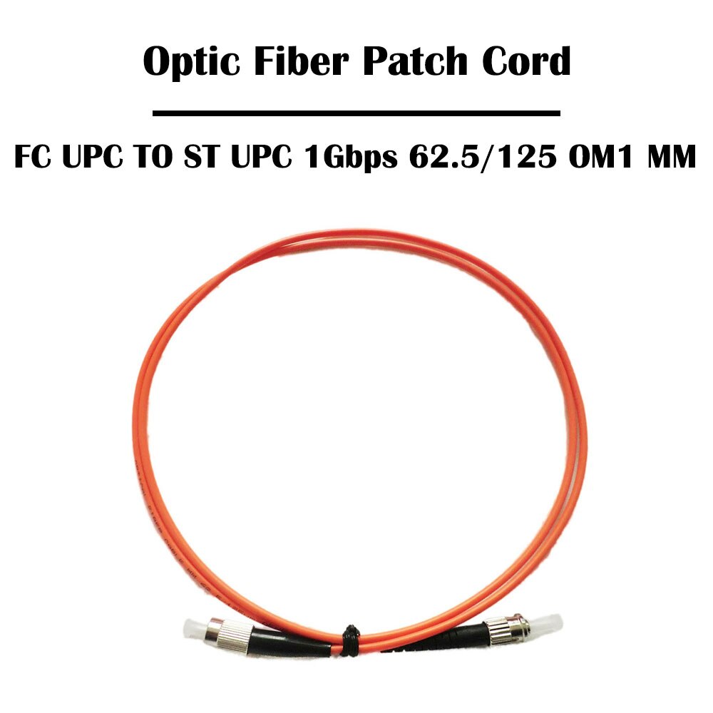 5 Pieces 7 Meter FC TO ST Fiber Patch Cord UPC/APC Single Mode SM Multi Mode MM Simplex 3.0mm Networking Ethernet