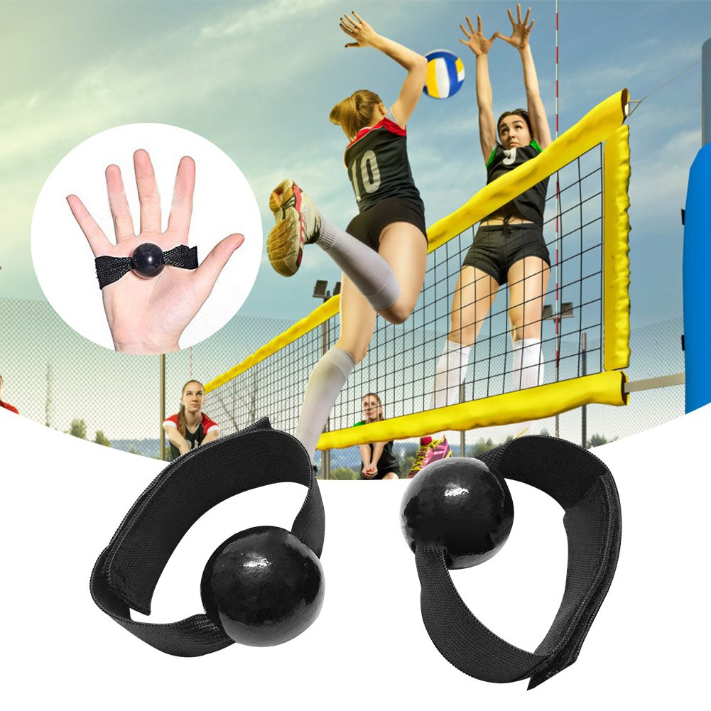 Bandas de microfibra para entrenamiento de voleibol, correa para práctica de posición de la mano, herramienta de entrenamiento, corrección de tipo, 1 par